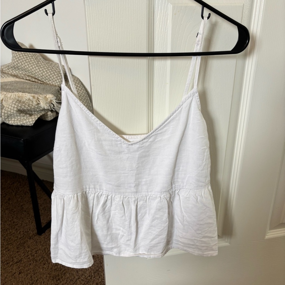 Abercrombie & Fitch White Camisole Top